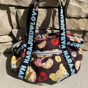 Harajuku Lovers Bag🩵. Rare- Gwen Stefani  Girls Bows Hearts